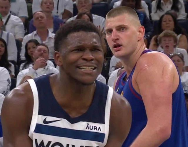 球探体育注册-多位壮汉怼脸爱德华兹 掘金防守调整锁死森林狼